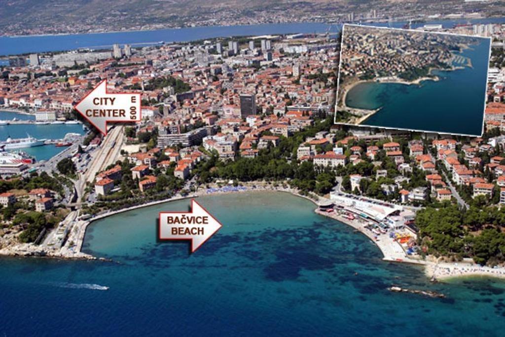 Apartman Bacvice Daire Split Dış mekan fotoğraf
